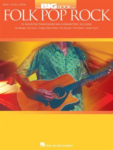 Hal Leonard Corporation Big Book Of Folk Pop Rock The Softcover 
