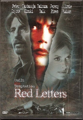 Peter Coyote Nastassja Kinski Fairuza Balk Jeremy/Red Letters (Guilt, Sin Temptation)