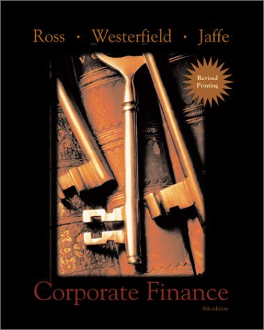 Et Al Stephen A. Ross (author) Corporate Finance 