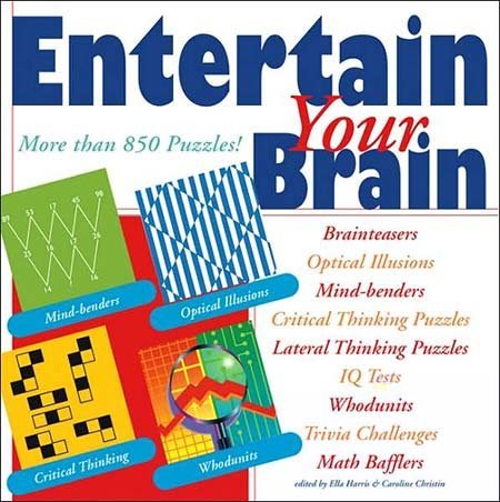 Ella Harris Entertain Your Brain (baf) More Than 850 Puzzles! 