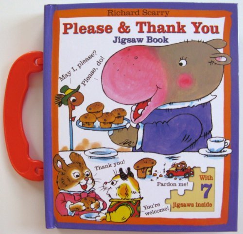 Richard Scarry Please And Thank You Jigsaw Book 