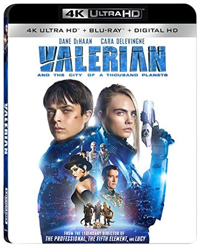 Valerian & The City Of A Thousand Planets Dehaan Delevingne Owen 4khd Pg13 
