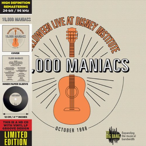 000 Maniacs 10 In Concert Deluxe CD Vinyl R . 