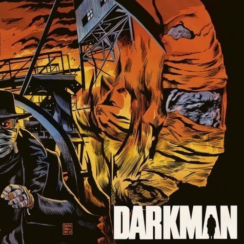 Darkman/Score ("fire" vinyl - flourescent orange & red swirl)@Elfman,Danny@LP