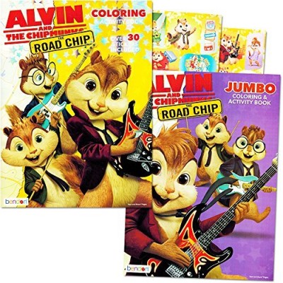 Alvin And The Chipmunks Coloring And Activity Book