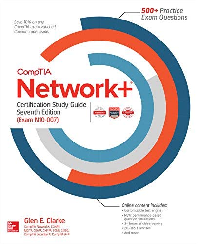 Glen E. Clarke Comptia Network+ Certification Study Guide Sevent 0007 Edition; 