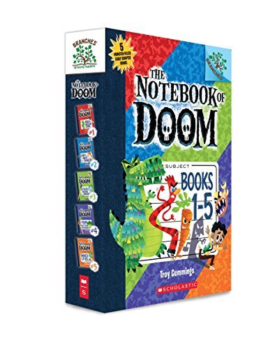 Troy Cummings The Notebook Of Doom Books 1 5 A Branches Box Set 