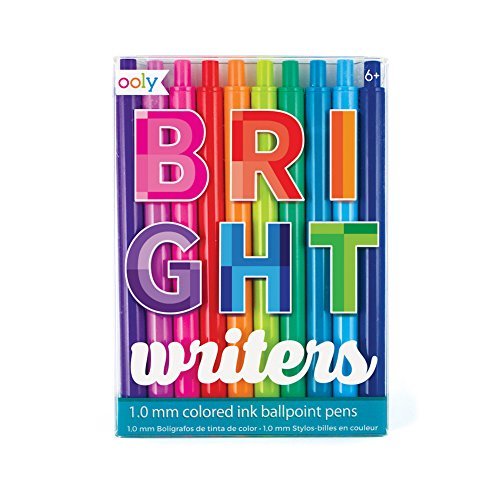 Ballpoint Pens/Bright Writers@Set Of 10@1.0mm