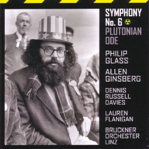 P. Glass/Symphony No.6-Plutonian Ode@Flanigan (Sop)/Ginsburg (Spkr)@Davies/Bruckner Orch Linz