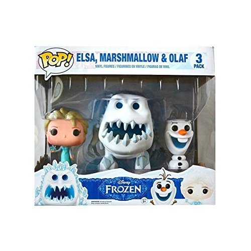 Funko Pop!/Frozen - Elsa, Marshmallow & Olaf@3 Pack