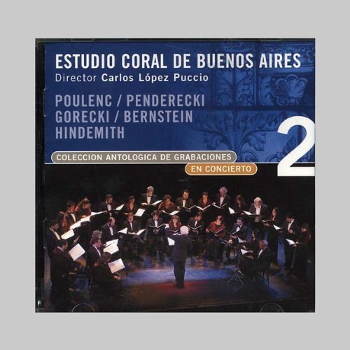 Estudio Coral De Buenos Aires/Coleccion Antologica En Concie
