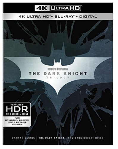 The Dark Knight Trilogy/Christian Bale, Michael Caine, and Gary Oldman@Pg-13@4K Ultra HD