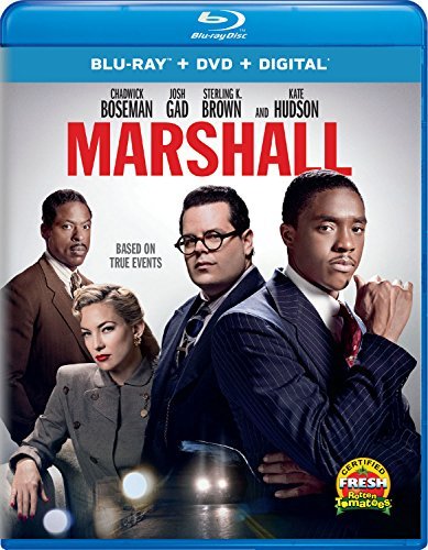 Marshall Boseman Gad Brown Blu Ray DVD Dc Pg13 
