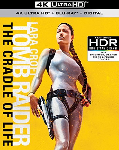 Lara Croft Tomb Raider: Cradle Of Life/Jolie/Butler/Hounsou@4KUHD@PG13