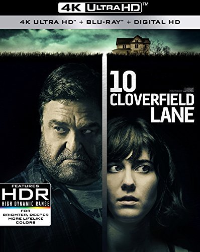 10 Cloverfield Lane/Mary Elizabeth Winstead, John Goodman, and John Gallagher Jr.@PG13@4K Ultra HD/Blu-ray