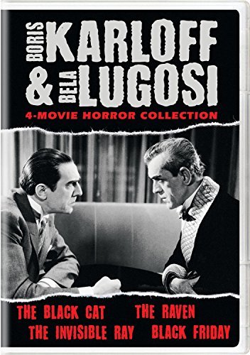 Boris Karloff & Bela Lugosi/Horror Collection@DVD@Black Cat/Raven/Invisible Ray/Black Friday