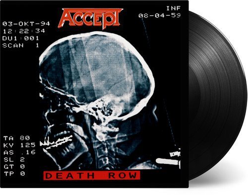 Accept/Death Row (red vinyl)@180 g vinyl, ltd to 1000