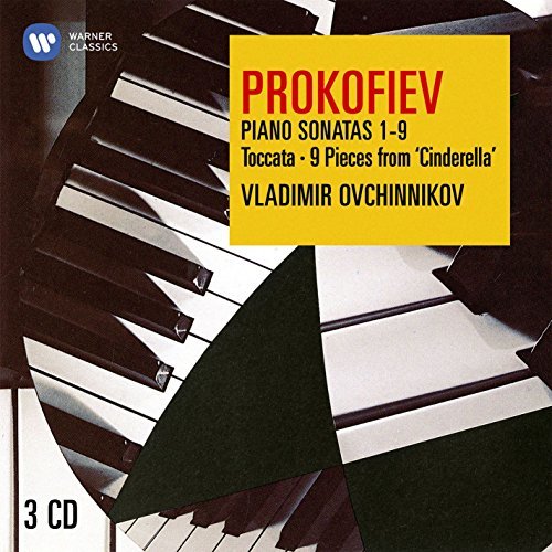 Vladimir Ovchinnikov/Prokofiev: The 9 Piano Sonatas, Visions fugitives, Toccata@3CD