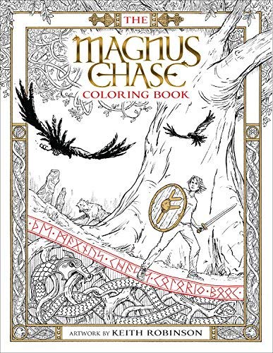 Rick Riordan/The Magnus Chase Coloring Book