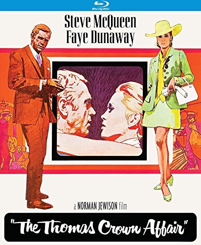 Thomas Crown Affair (1968) Mcqueen Dunaway Blu Ray R 