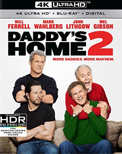 Daddy's Home 2/Ferrell/Wahlberg/Lithgow/Gibson@4KUHD@PG13