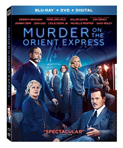 Murder On The Orient Express (2017)/Depp/Branagh/Cruz/Dench/Dafoe/Gad/Ridley/Pfeiffer@Blu-Ray/DVD/DC@PG13
