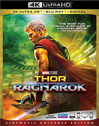 Thor Ragnarok Hemsworth Hiddleston Blanchett 4kuhd Pg13 