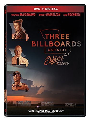 Three Billboards Outside Ebbing Missouri Mcdormand Harrelson Rockwell DVD Dc R 