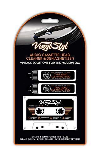 Vinyl Styl/Audio Cassette Head Cleaner & Demagnetizer