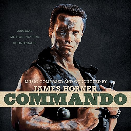 Commando/Original Motion Picture Soundtrack@Limited Bone with Black Face Paint Splatter Vinyl