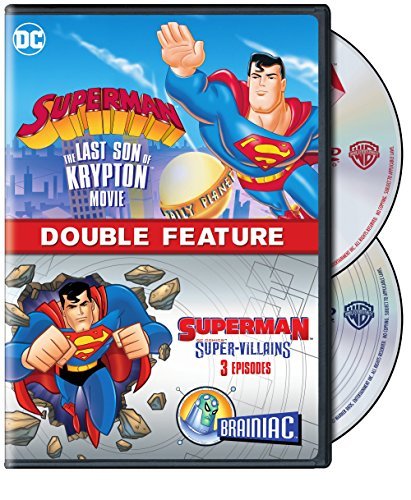 Superman: Last Son of Krypton/Super Villains: Brainiac/Double Feature@DVD
