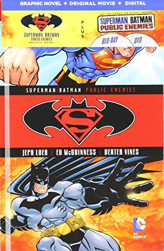 Jeph Loeb/Superman/Batman@Public Enemies Book & DVD Set