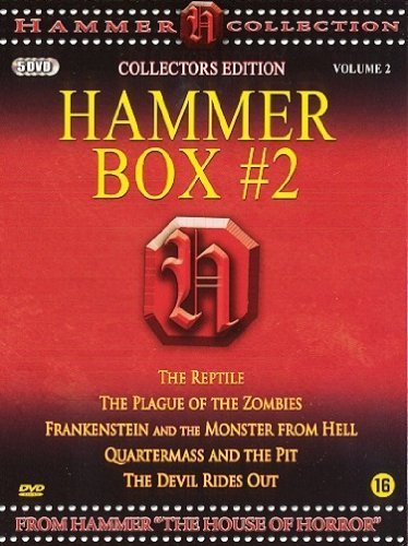 Ray Barrett Michael Ripper Marne Maitland Peter Cu/Hammer Box #2 - 5-Dvd Box Set ( The Reptile / The