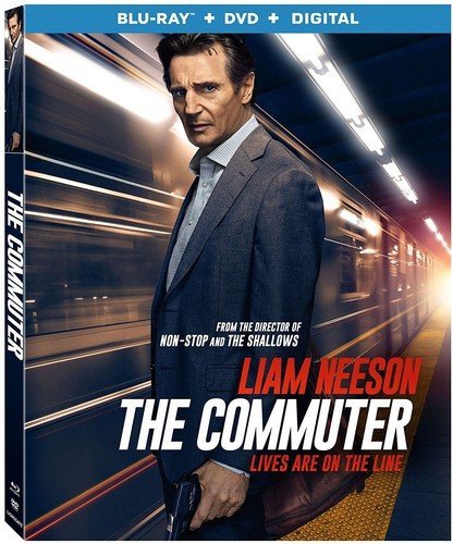 The Commuter Neeson Farmiga Blu Ray DVD Pg13 