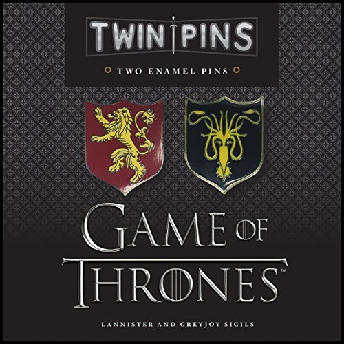 Game of Thrones Twin Pins/Lannister and Greyjoy Sigils@Two Enamel Pins