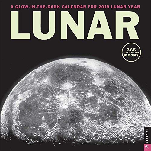 Wall Calendar/2019 Lunar@A Glow-In-The-Dark Calendar for the Lunar Year