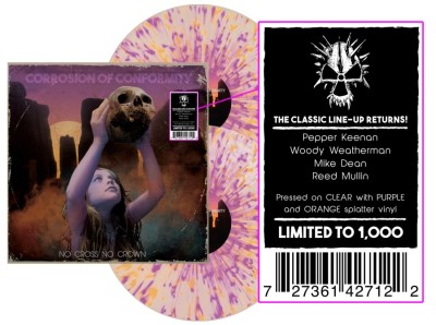 Corrosion Of Conformity/No Cross No Crown@Colored Vinyl