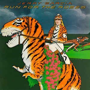 Jerry Garcia/Run for the Roses@Black/Orange Marbled Vinyl