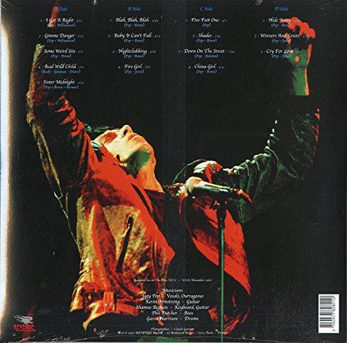 Iggy Pop Live At The Ritz Nyc 1986 Lp(x2) . 