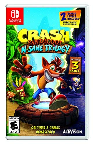 Nintendo Switch/Crash Bandicoot N. Sane Trilogy@Crash/Crash 2/Crash Warped