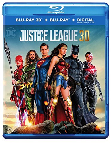 Justice League (2017)/Affleck/Gadot/Momoa/Fisher/Miller/Cavill@3D/Blu-Ray/DC@This Item Is Made On Demand-Could Take 2-3 Weeks For Delivery