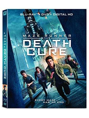 Maze Runner Death Cure O'brien Scodelario Gillen Blu Ray DVD Dc Pg13 
