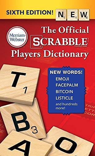 Inc Merriam-Webster/The Official Scrabble Players Dictionary@0006 EDITION;