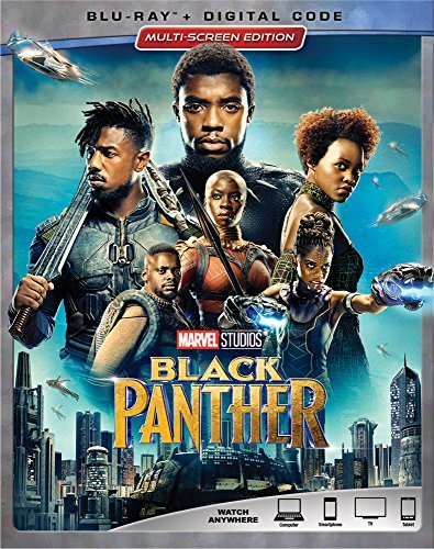 Black Panther Boseman Jordan Nyongo Gurira Blu Ray Dc Pg13 