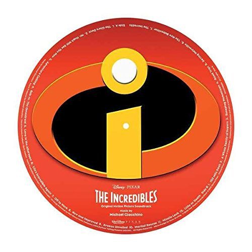Incredibles Soundtrack Picture Disc 