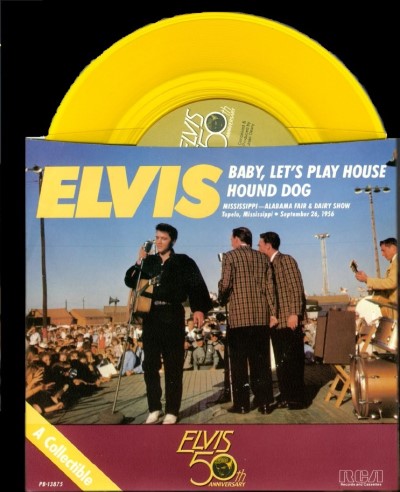 Elvis Presley/Hound Dog/Baby Let's Play House (Gold Vinyl)