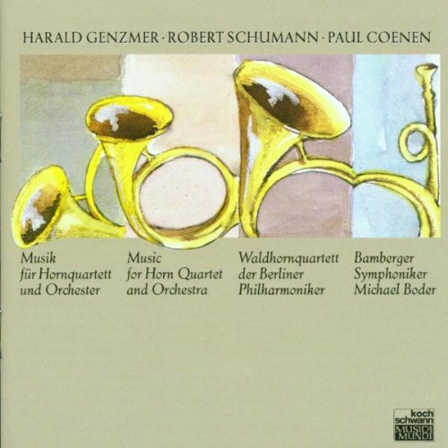 Genzmer/Schumann/Coenen: Music For Horn Quartett