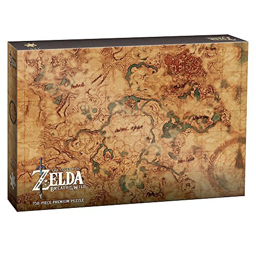 750 Piece Puzzle/Zelda Breath Of The Wild Hyrule Map