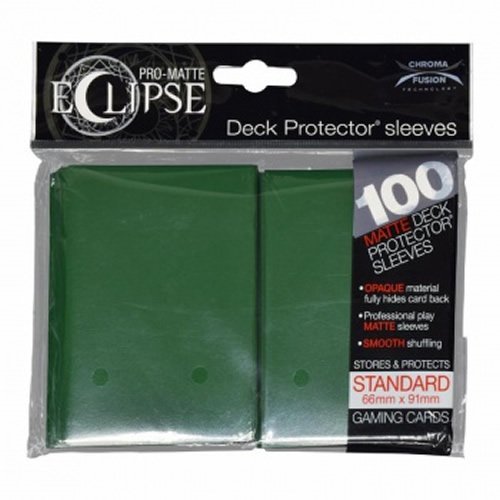 Card Sleeves - 100ct Standard/Eclipse Forest Green@Pro Matte