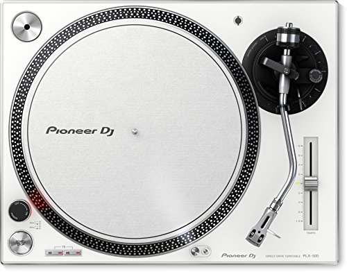 Pioneer DJ PLX-500-W/Direct Drive Dj Turntable, White